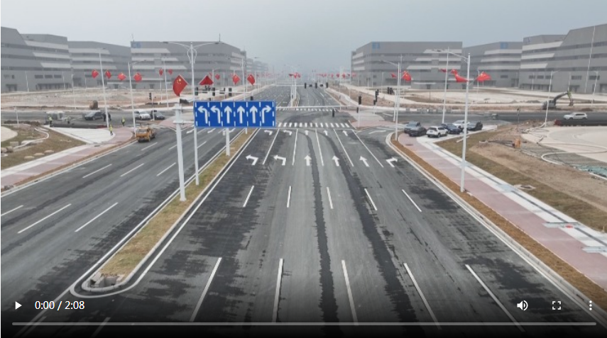 斗門富山工業城加快推進路網配套建設 提升營商環境“硬條件”